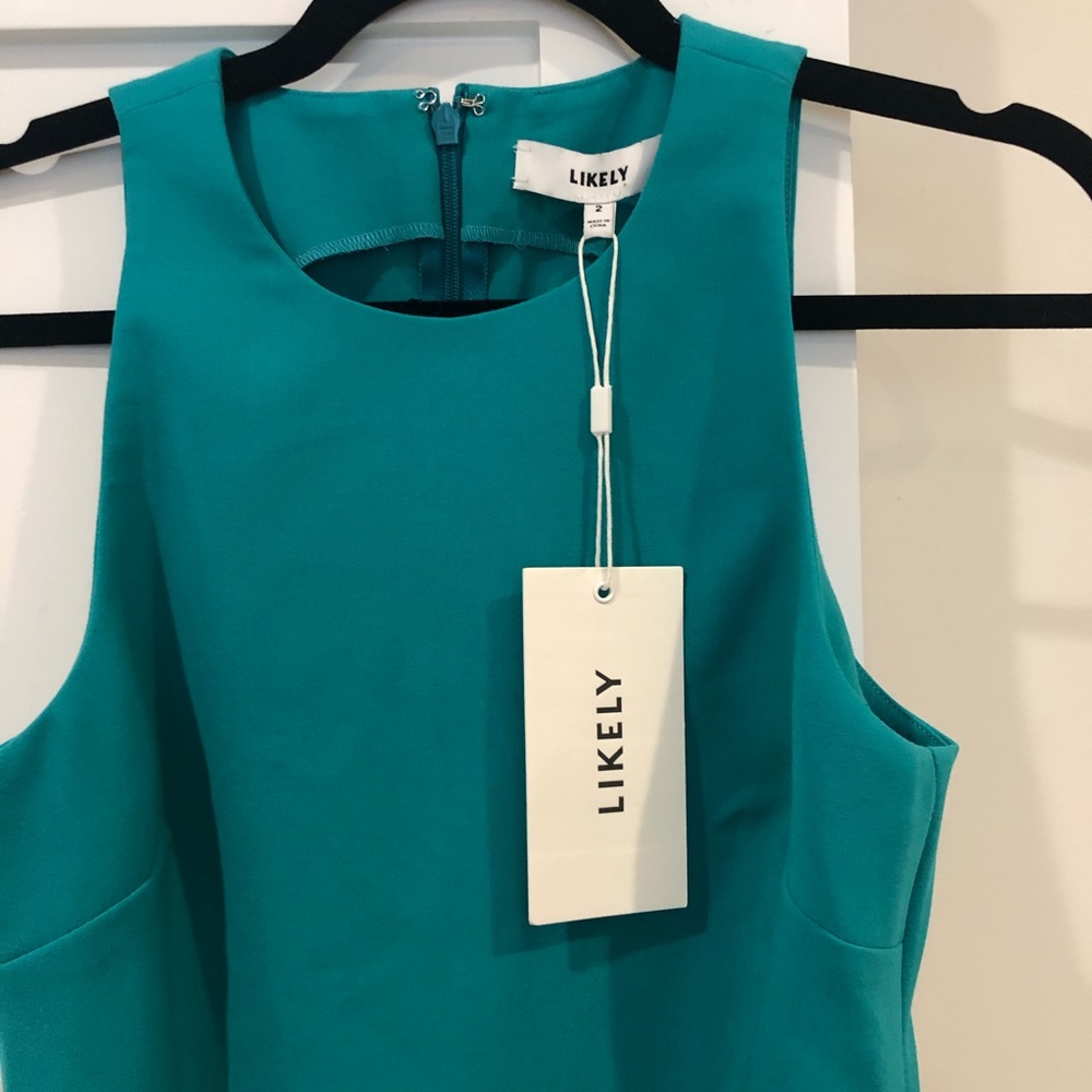 Likely Teal Mini Dress - Picture 3 of 7
